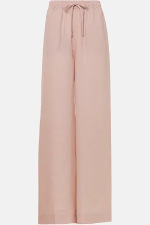 Loro Piana Weite Hose Graysen aus Leinen