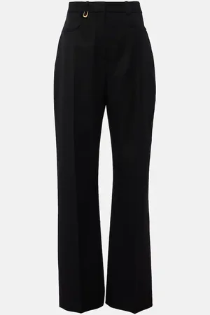 Jacquemus Schlaghose Le Pantalon Sauge aus Wolle