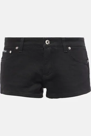 Dolce & Gabbana Low-Rise Jeansshorts