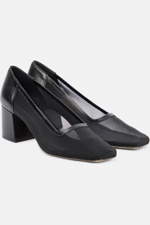 Souliers Martinez Pumps Balles mit Leder