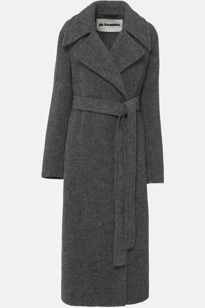 Jil Sander Mantel aus einem Wollgemisch