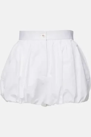 Dolce & Gabbana High-Rise Shorts aus Baumwollpopeline