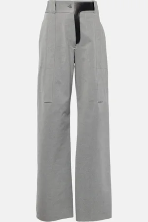Salvatore Ferragamo Gerade High-Rise-Hose