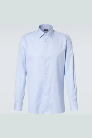 Ermenegildo Zegna Oxford-Hemd aus Baumwolle