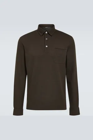 Ermenegildo Zegna Polopullover aus Baumwoll-Piqué