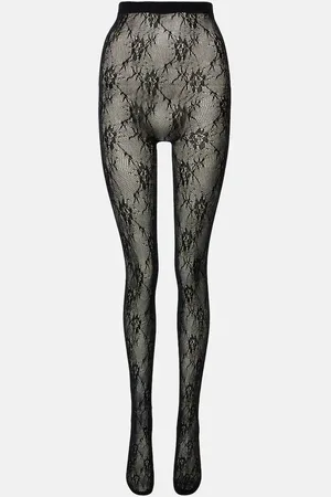Saint Laurent Strumpfhose aus Spitze