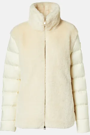Moncler Daunenjacke Oiron aus Faux Shearling