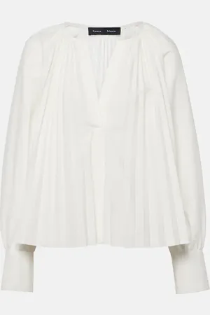 Proenza Schouler Bluse Monica aus Popeline