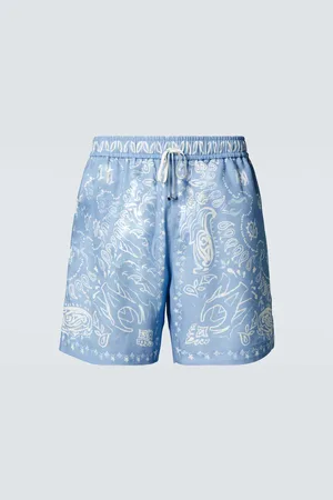 AMIRI Shorts Bandana aus einem Baumwollgemisch