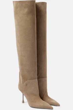 Jimmy Choo Overknee-Stiefel Cycas aus Veloursleder