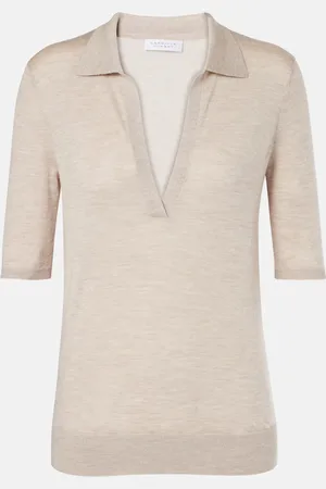 GABRIELA HEARST Polopullover Frank aus Kaschmir und Seide