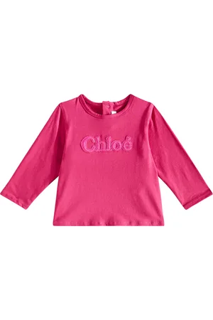 Chloé Chloé Kids Baby Longsleeve aus Baumwolle