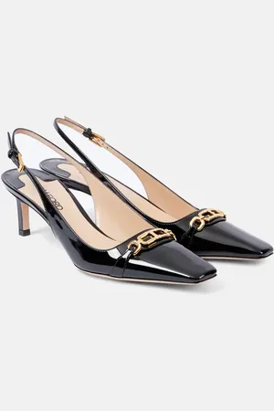 Tom Ford Slingback-Pumps Whitney 55 aus Lackleder