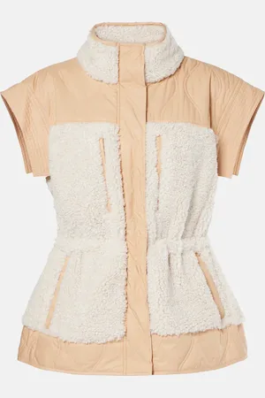 ULLA JOHNSON Steppweste Shiloh mit Faux Shearling