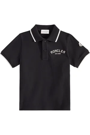 Moncler Polohemd aus Baumwoll-Piqué