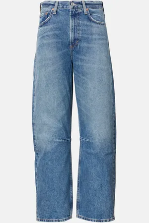 Citizens of Humanity High-Rise Cropped Barrel Jeans Miro