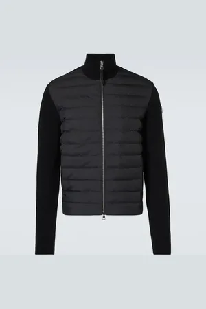 Moncler Daunenjacke aus Wolle und Kaschmir