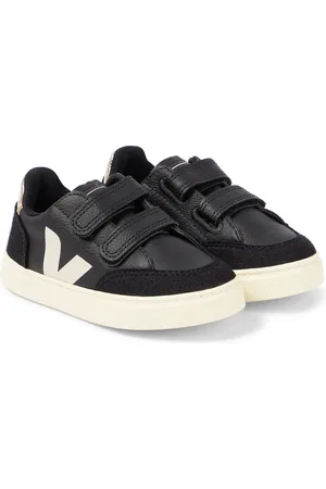 Veja Sneakers V-12 aus Leder mit Veloursleder