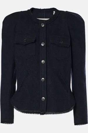 Marant Etoile Jacke Nelly aus einem Wollgemisch