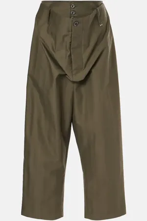 Vivienne Westwood Weite Cropped-Hose Alien aus Baumwolle