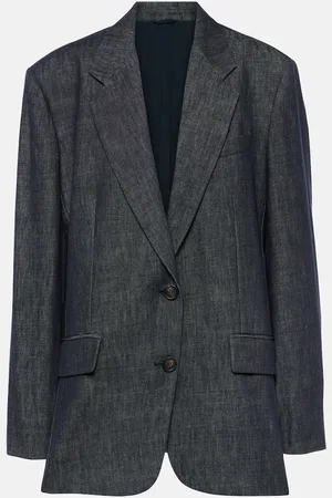 Brunello Cucinelli Blazer aus Denim