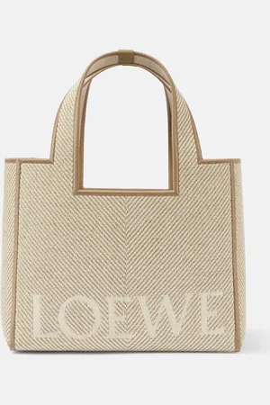 Loewe Tote Font Small aus Canvas