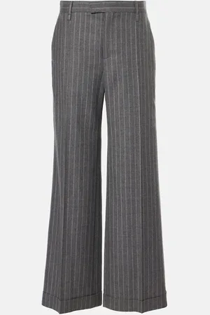 Brunello Cucinelli Weite Hose aus Schurwolle