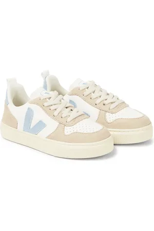Veja Sneakers V-10 aus Leder mit Veloursleder