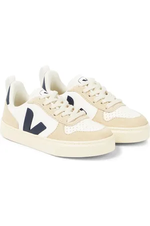 Veja Sneakers V-10 aus Leder mit Veloursleder