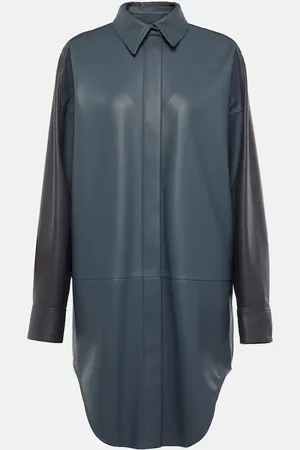 Loewe Hemdjacke aus Leder