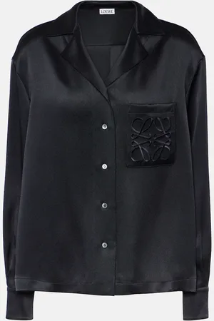 Loewe Pyjama-Hemd Anagram aus Seide