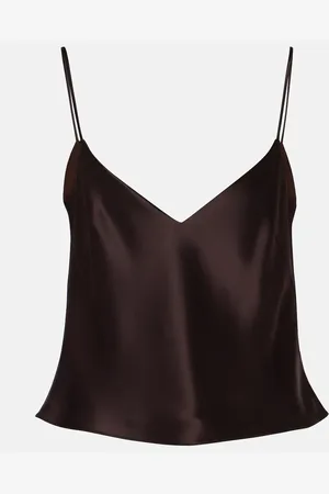 GALVAN Top Ischia aus Satin