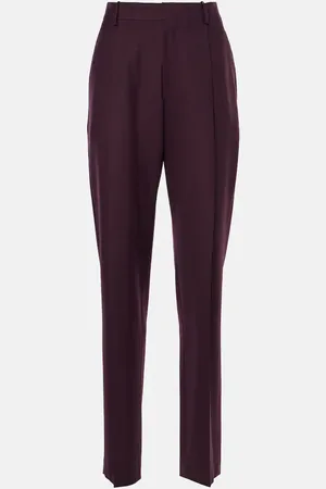 Victoria Beckham Chinohose aus einem Wollgemisch