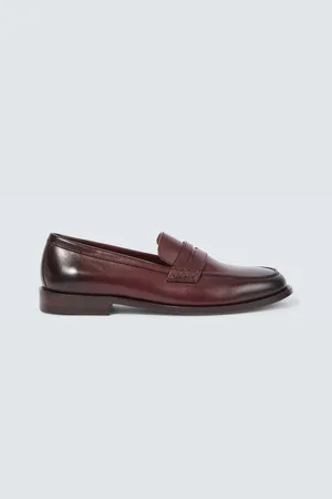 Manolo Blahnik Loafers Perry aus Leder