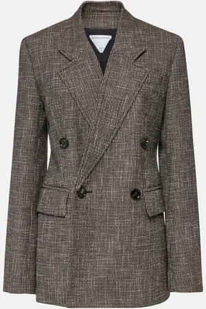 Bottega Veneta Blazer aus einem Wollgemisch