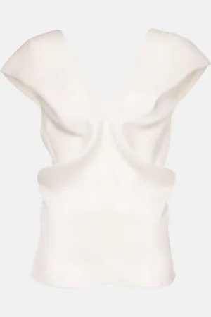 Khaite Top Ami aus Seide