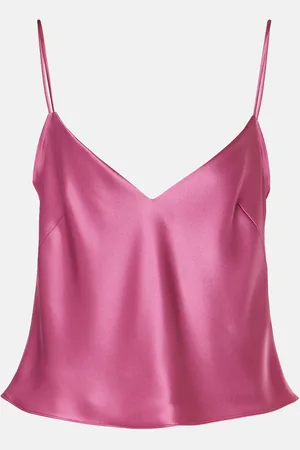 GALVAN Top Ischia aus Satin