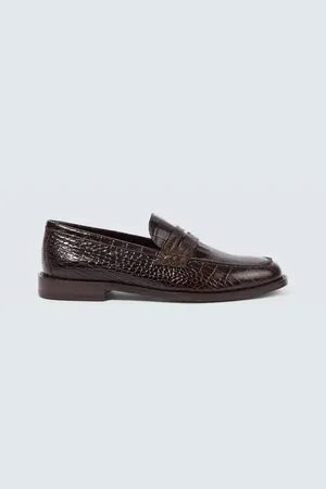 Manolo Blahnik Loafers Perry aus Leder