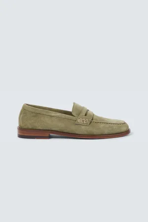 Manolo Blahnik Loafers Perry aus Veloursleder