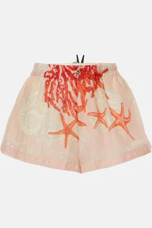 VERSACE Shorts Barocco Sea aus Baumwolle und Seide