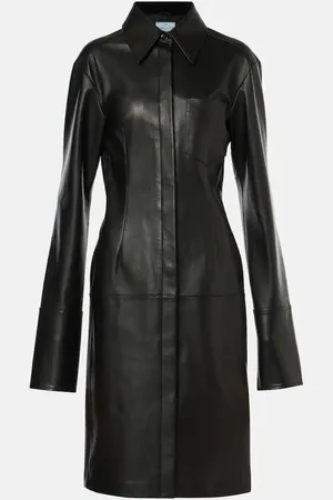 Sportmax Mantel Oidio aus Leder