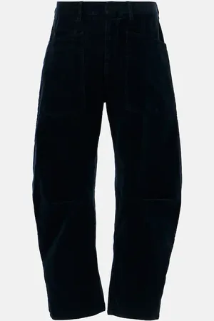 NILI LOTAN Hose Shon aus Cord