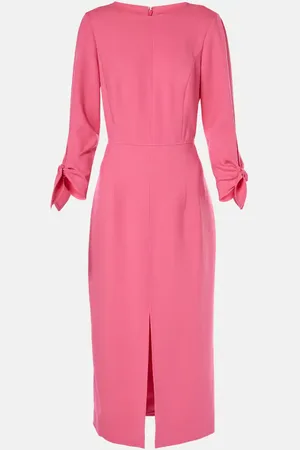 Carolina Herrera Midikleid aus einem Wollgemisch
