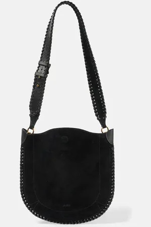 Isabel Marant Schultertasche Oskan aus Veloursleder