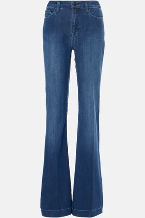 AG Jeans Mid-Rise Flared Jeans Tropea