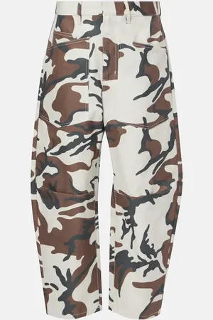 NILI LOTAN Cargohose Shon aus Baumwolle