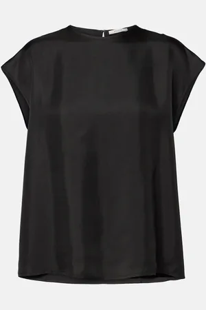 ASCENO Top Dasha aus Seiden-Twill