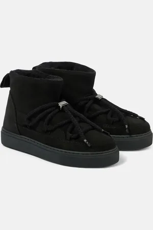 INUIKII Schneestiefel Classic Low aus Veloursleder