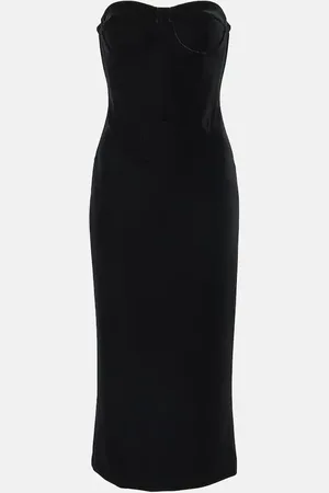 Sportmax Bustier-Kleid aus Samt