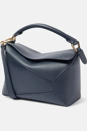 Loewe Tote Puzzle Edge Small aus Leder